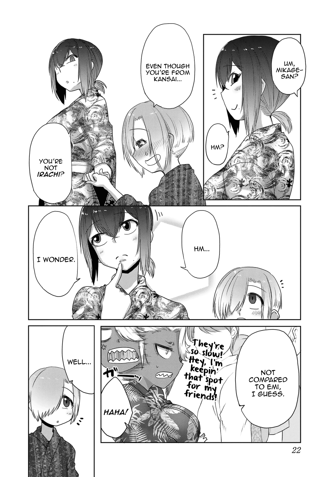 The Girl with a Kansai Accent and the Pure Boy Chapter 26 page 8 - Chapter 26: At Their Own Pace