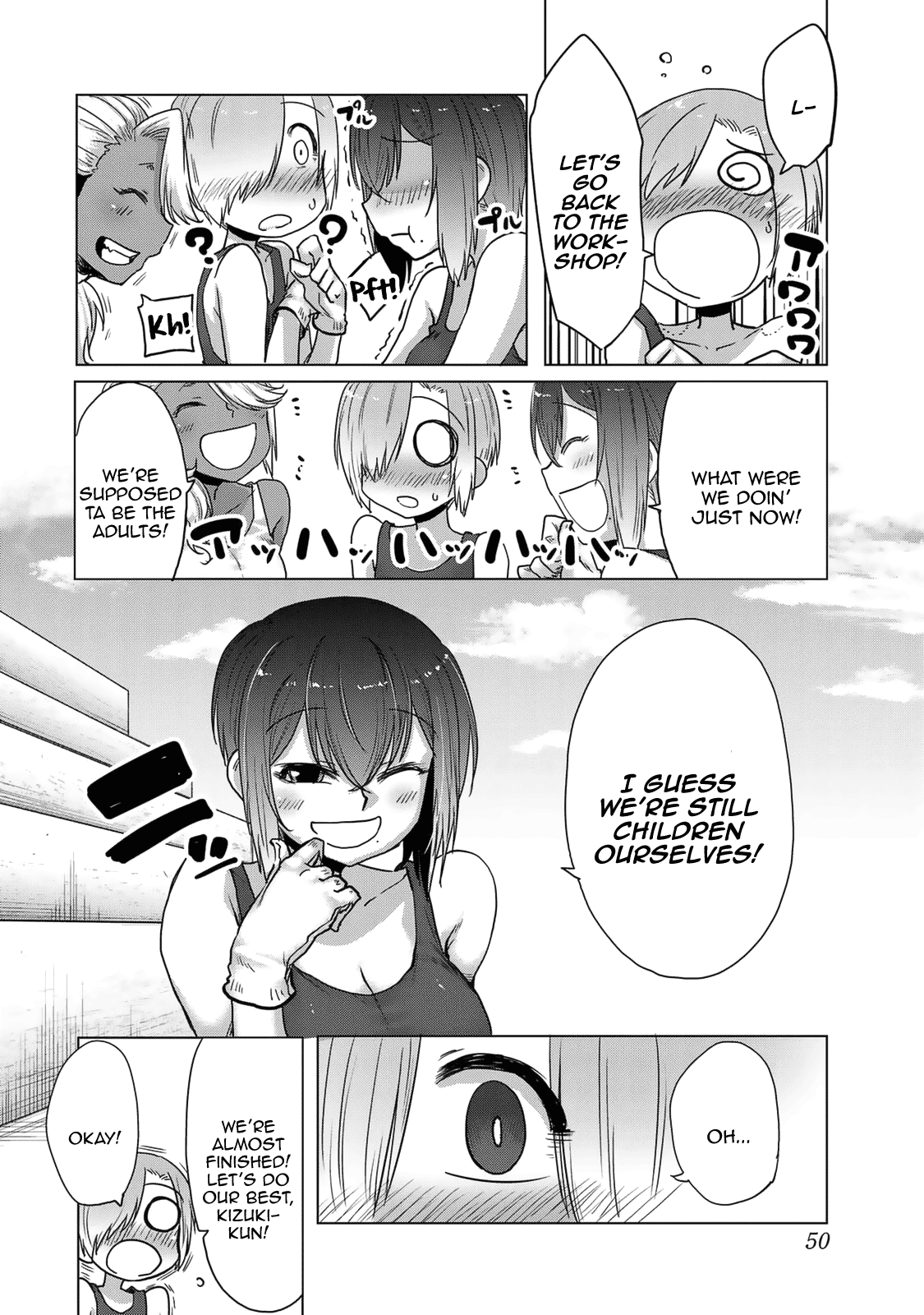 The Girl with a Kansai Accent and the Pure Boy Chapter 28 page 10 - Chapter 28: Mosquito Bite