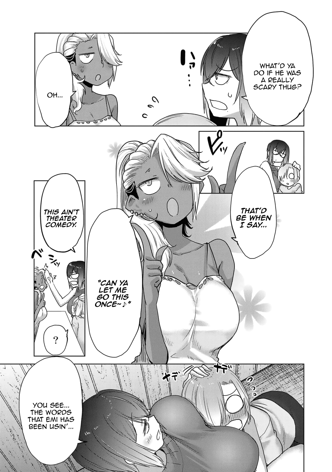 The Girl with a Kansai Accent and the Pure Boy Chapter 30 page 13 - Chapter 30: Kizuki-kun's Evil Side