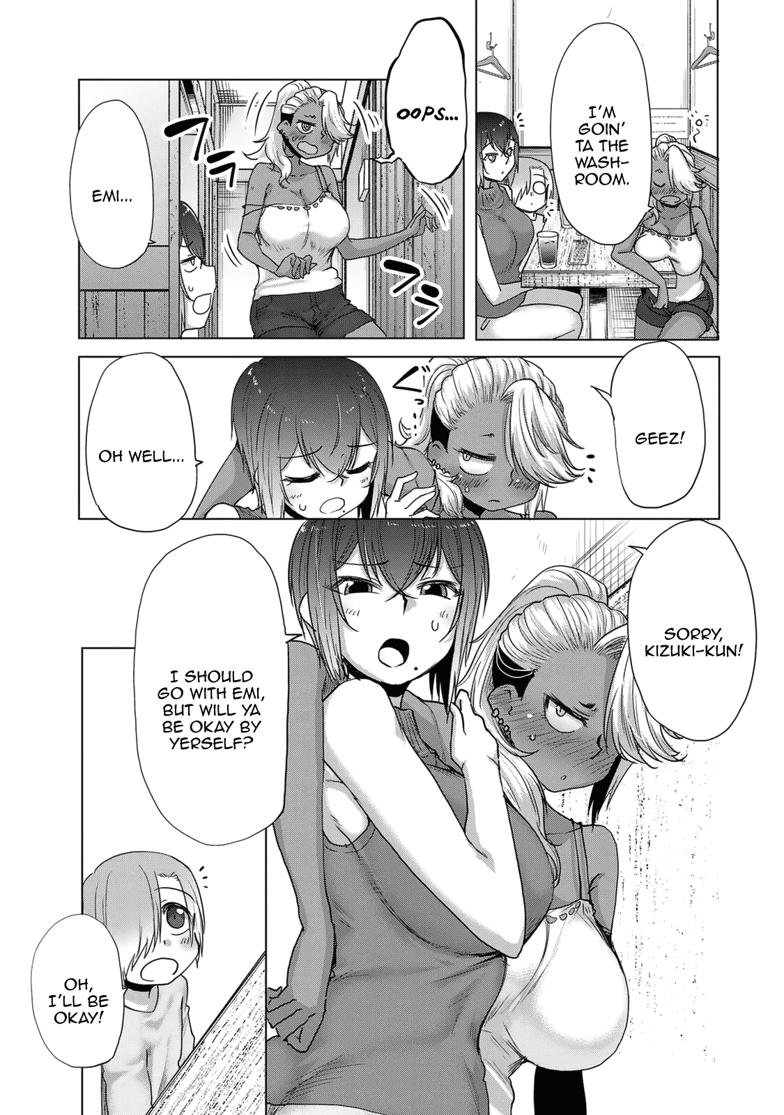 The Girl with a Kansai Accent and the Pure Boy Chapter 30 page 3 - Chapter 30: Kizuki-kun's Evil Side