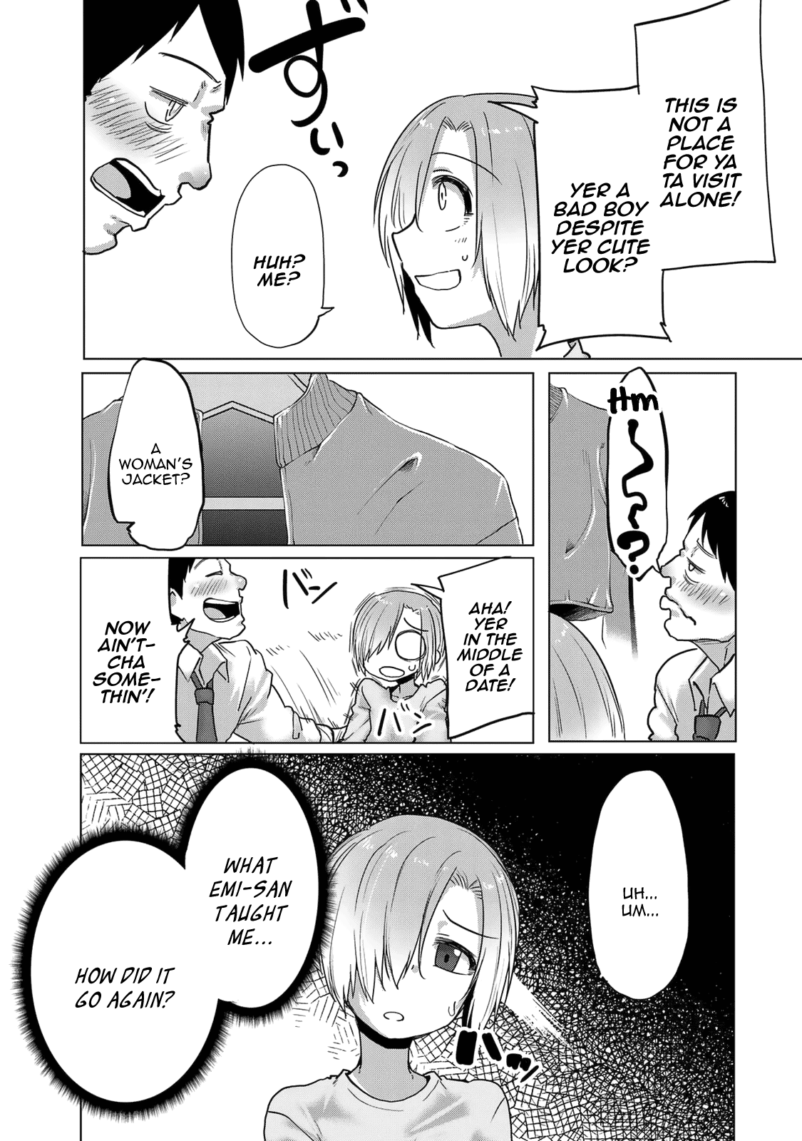 The Girl with a Kansai Accent and the Pure Boy Chapter 30 page 7 - Chapter 30: Kizuki-kun's Evil Side