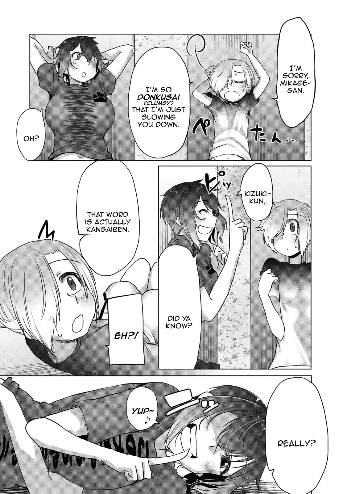 The Girl with a Kansai Accent and the Pure Boy Chapter 31 page 6 - Chapter 31: Unknowingly Kansaiben