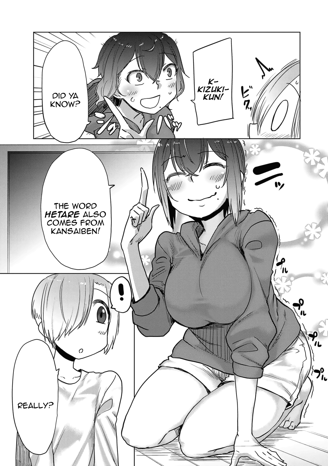 The Girl with a Kansai Accent and the Pure Boy Chapter 32 page 9 - Chapter 32: Kansaiben Isn't Scary!