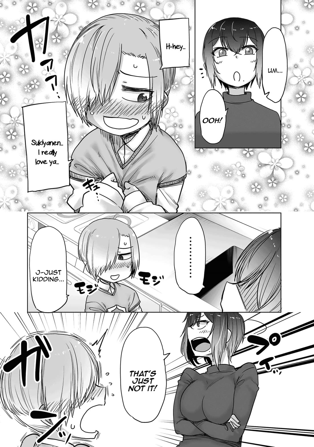 The Girl with a Kansai Accent and the Pure Boy Chapter 33 page 8 - Chapter 33: Sukkyanen