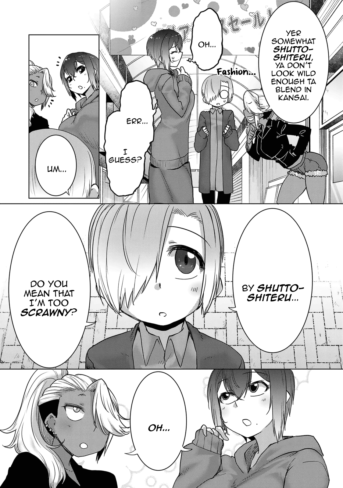 The Girl with a Kansai Accent and the Pure Boy Chapter 34 page 4 - Chapter 34: Shuttoshiteru