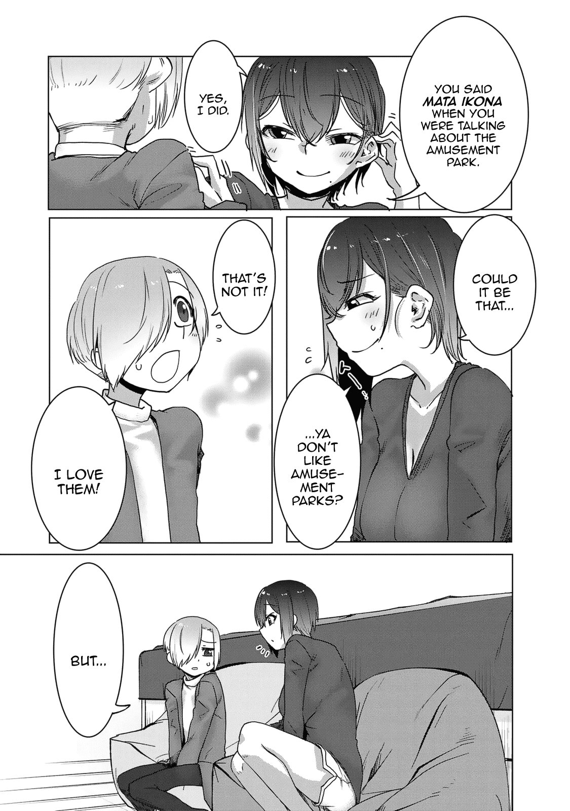 The Girl with a Kansai Accent and the Pure Boy Chapter 35 page 6 - Chapter 35: Mata Ikona