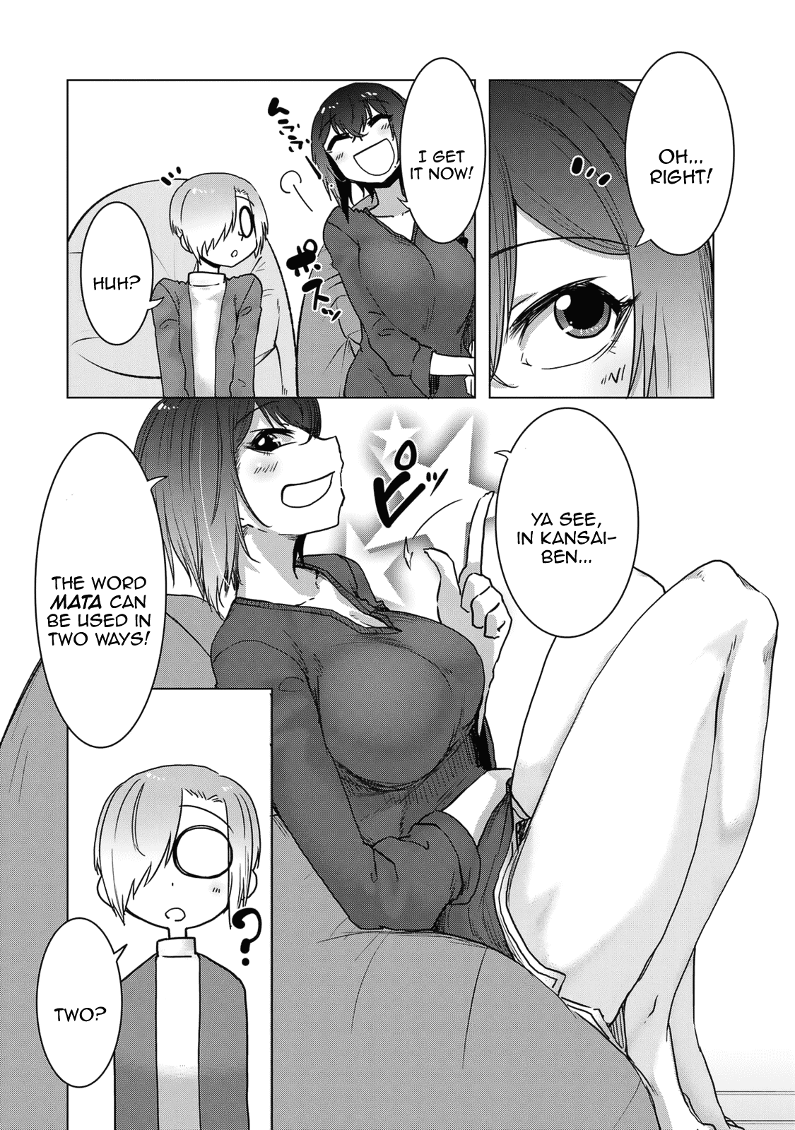 The Girl with a Kansai Accent and the Pure Boy Chapter 35 page 8 - Chapter 35: Mata Ikona