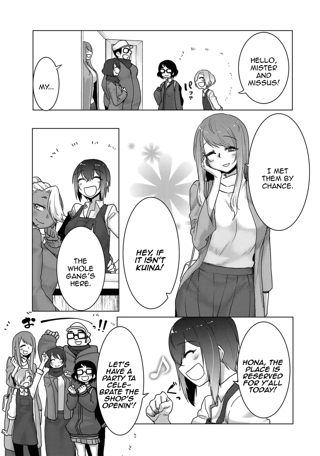 The Girl with a Kansai Accent and the Pure Boy Chapter 36 page 9 - Chapter 36: Hona [END]