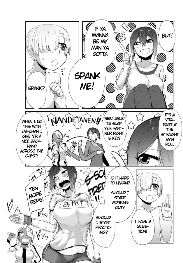 The Girl with a Kansai Accent and the Pure Boy Chapter 6 page 8 - Chapter 6: Straight Man Routine