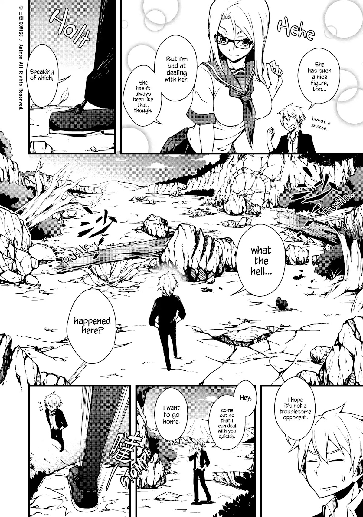 The Girl With Horns Chapter 1 page 12 - Chapter 1: The Demon Girl Has Arrived!