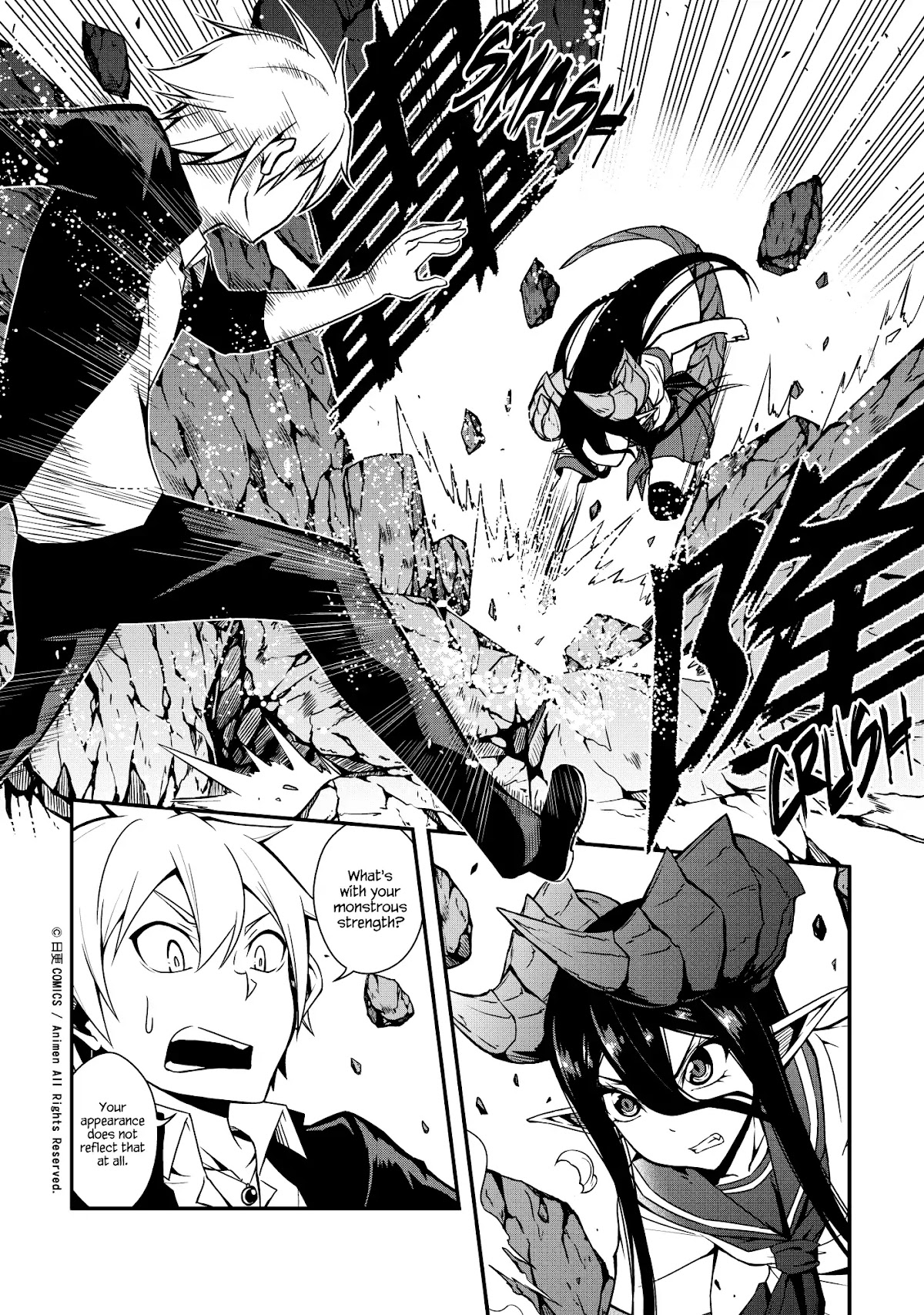 The Girl With Horns Chapter 1 page 15 - Chapter 1: The Demon Girl Has Arrived!