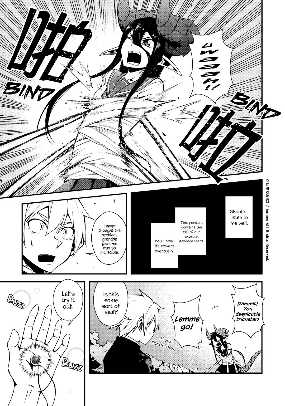 The Girl With Horns Chapter 1 page 23 - Chapter 1: The Demon Girl Has Arrived!