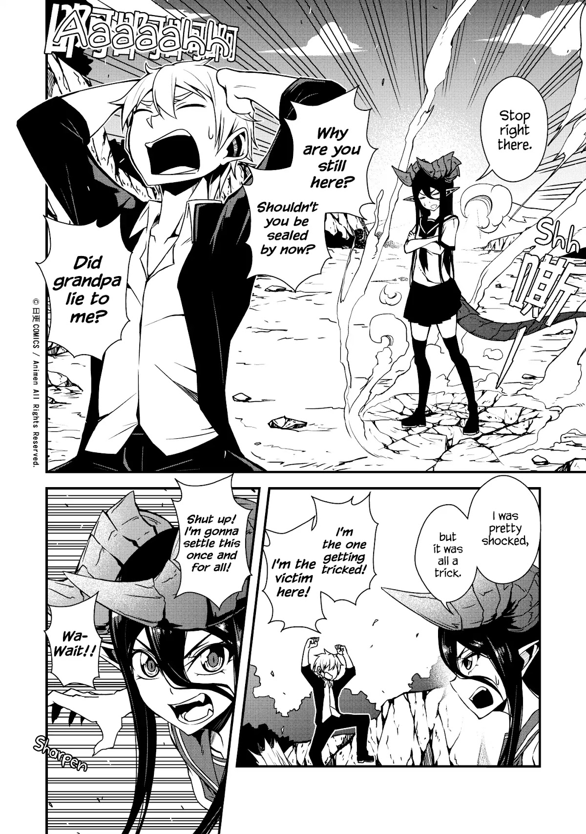 The Girl With Horns Chapter 1 page 26 - Chapter 1: The Demon Girl Has Arrived!