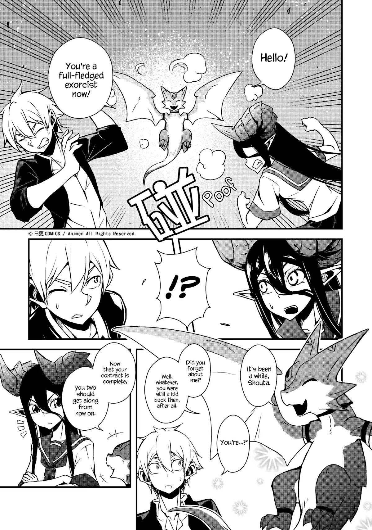 The Girl With Horns Chapter 1 page 27 - Chapter 1: The Demon Girl Has Arrived!