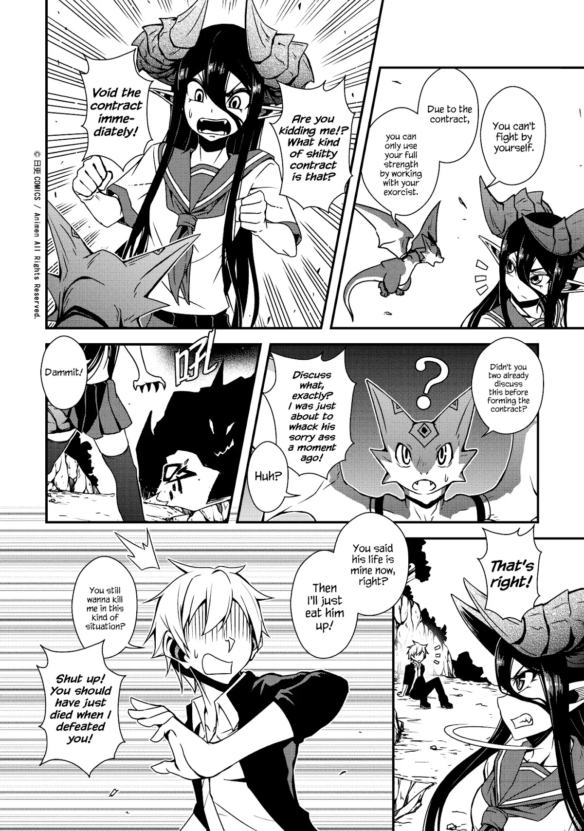 The Girl With Horns Chapter 1 page 32 - Chapter 1: The Demon Girl Has Arrived!