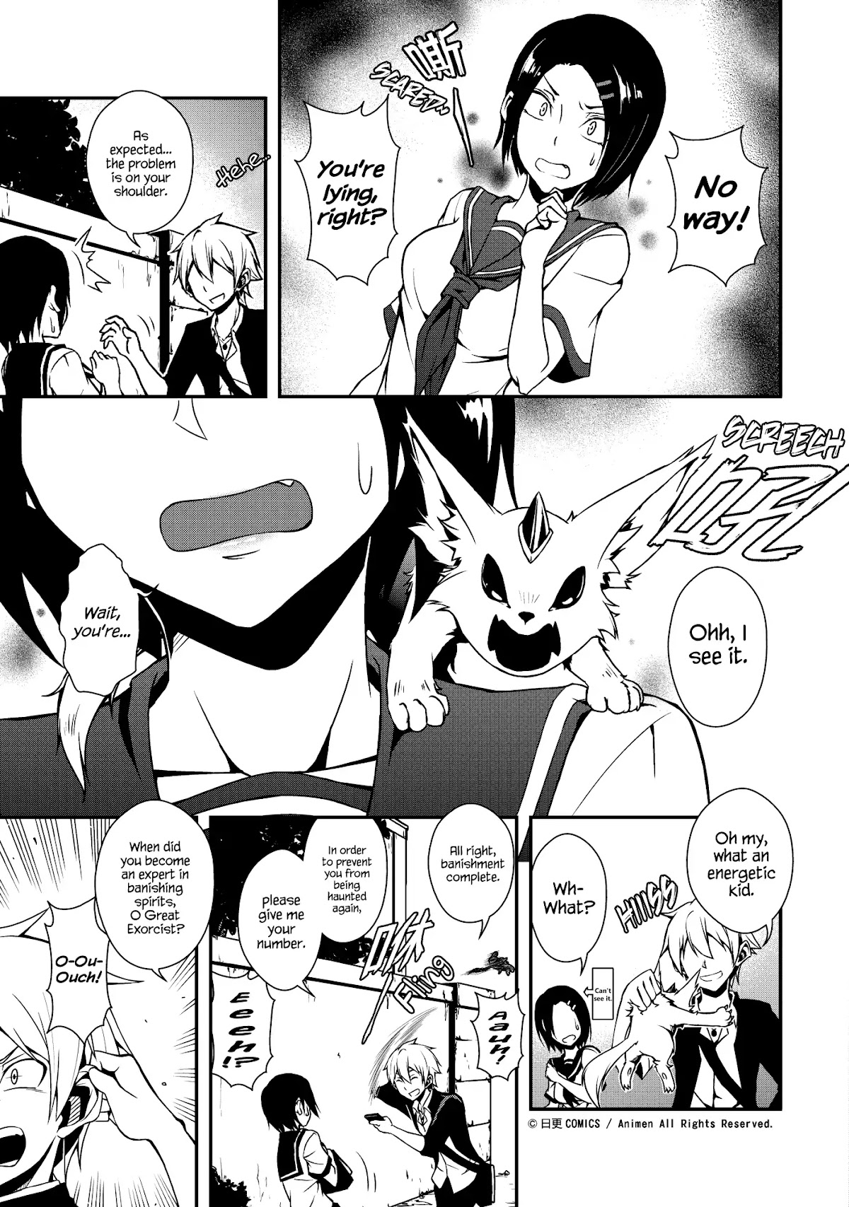 The Girl With Horns Chapter 1 page 5 - Chapter 1: The Demon Girl Has Arrived!