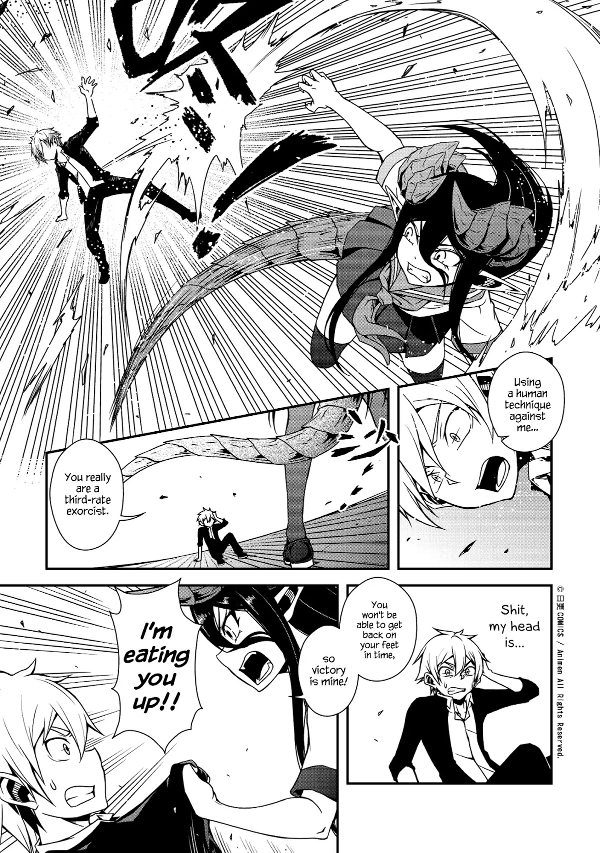 The Girl With Horns Chapter 2 page 25 - Chapter 2: Cat And Mouse