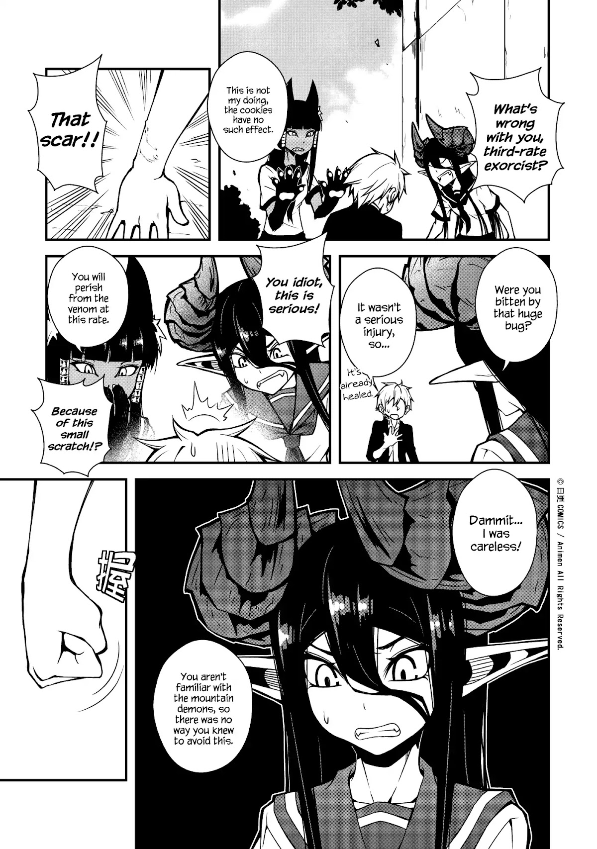 The Girl With Horns Chapter 3 page 27 - Chapter 3: The Black Smile