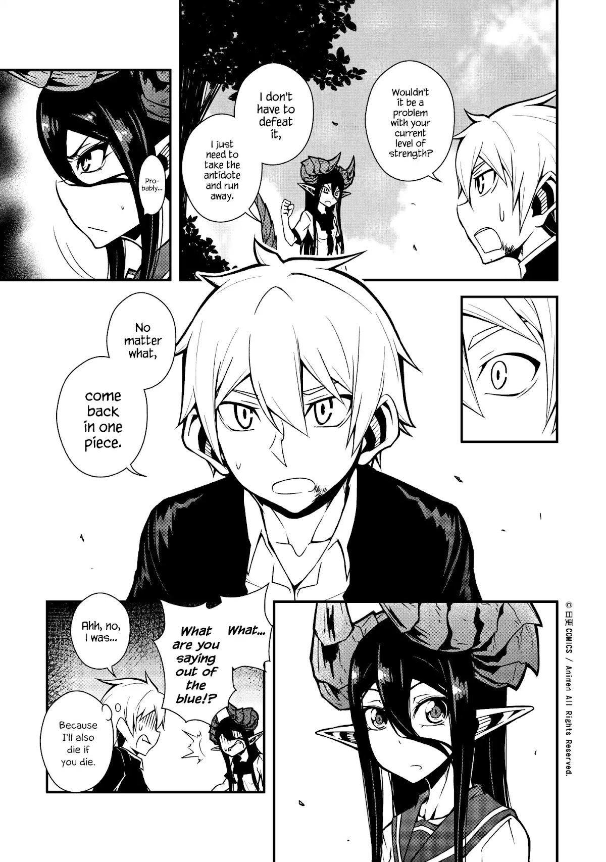 The Girl With Horns Chapter 3 page 29 - Chapter 3: The Black Smile