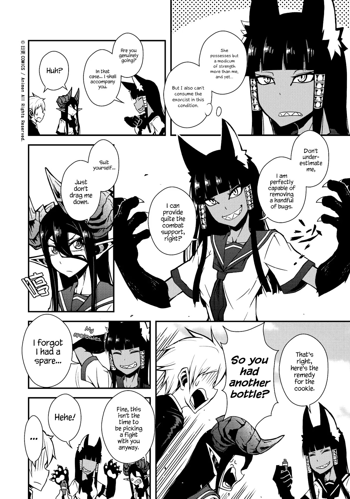 The Girl With Horns Chapter 3 page 30 - Chapter 3: The Black Smile