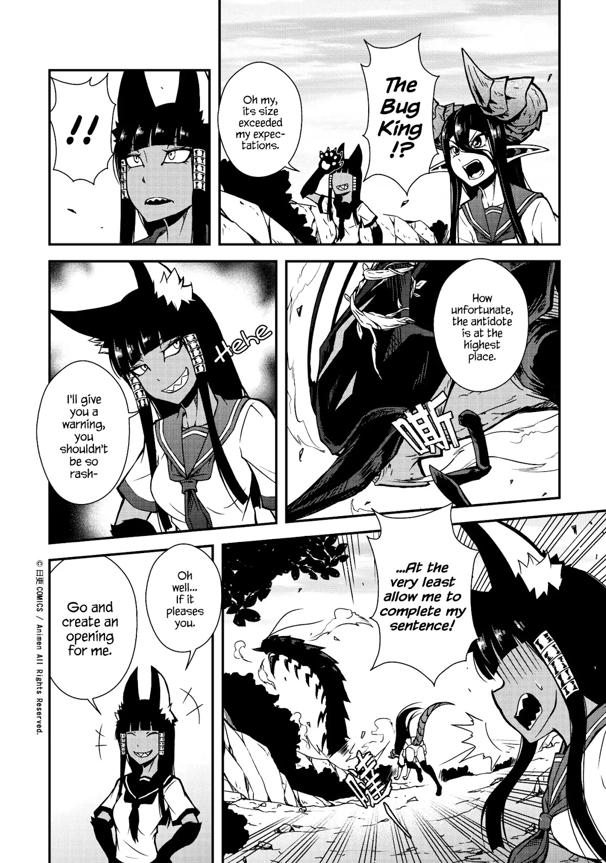 The Girl With Horns Chapter 4 page 10 - Chapter 4: Wisdom & Chance