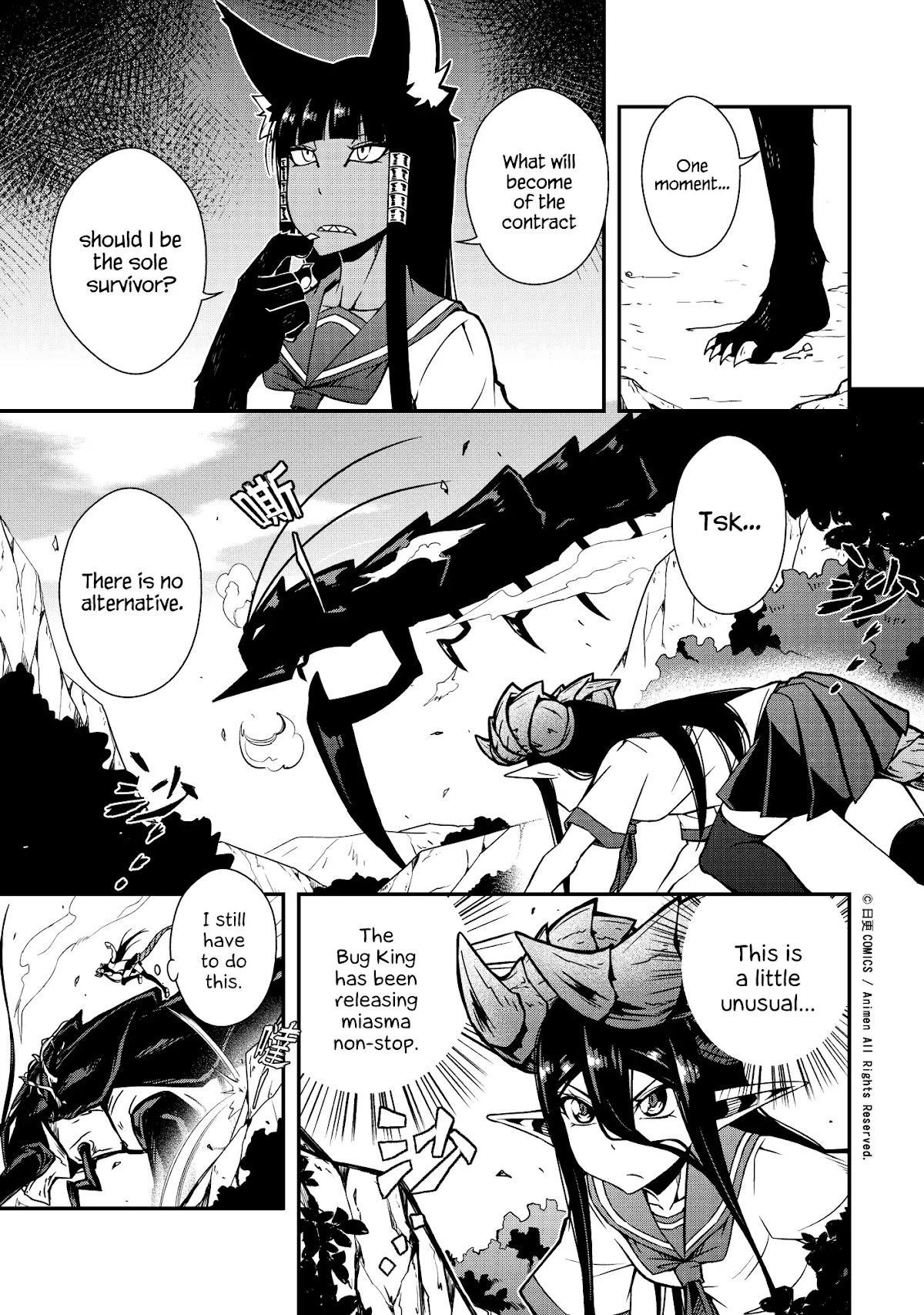 The Girl With Horns Chapter 4 page 11 - Chapter 4: Wisdom & Chance