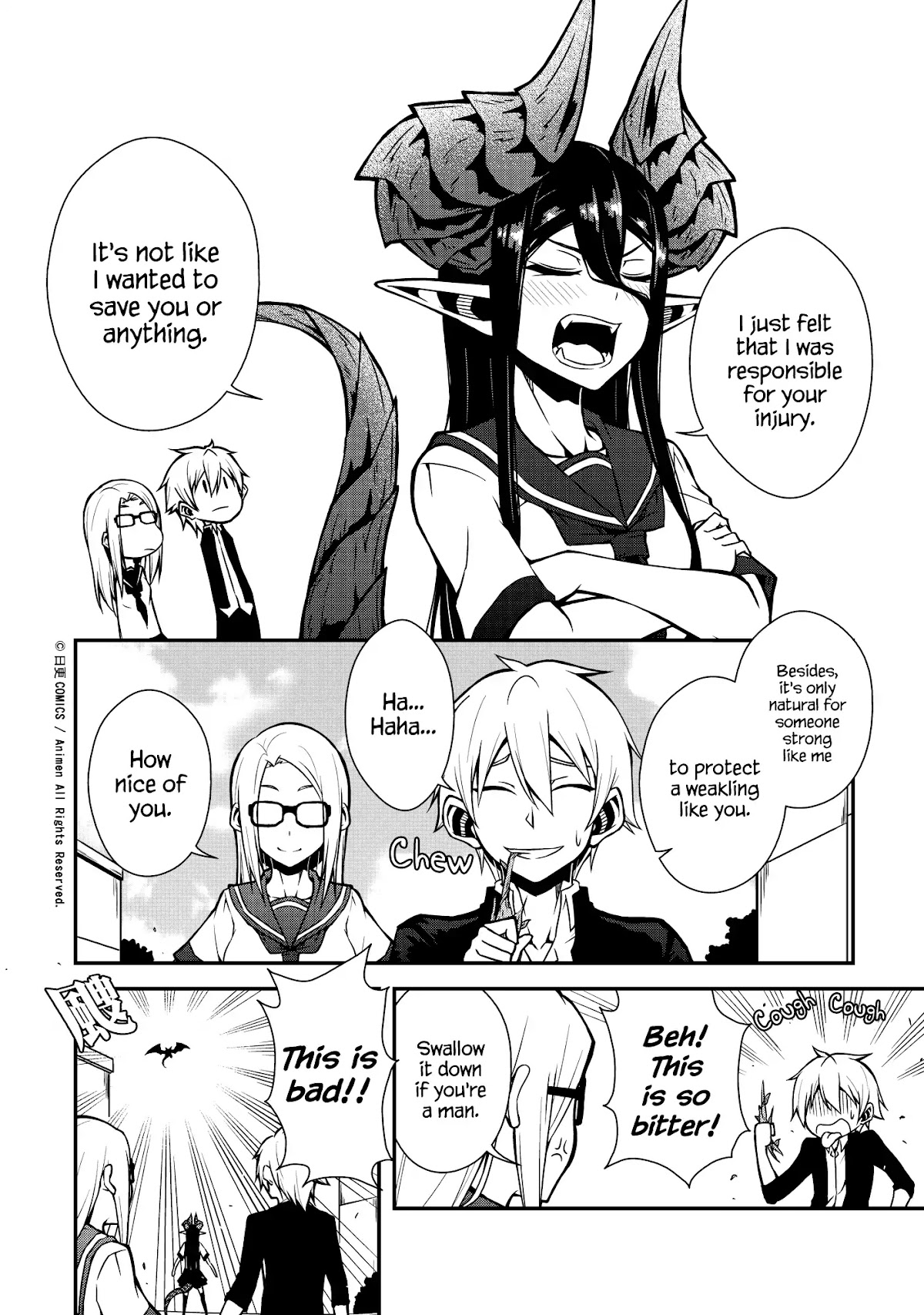 The Girl With Horns Chapter 5 page 6 - Chapter 5: The Egg Of Calamity