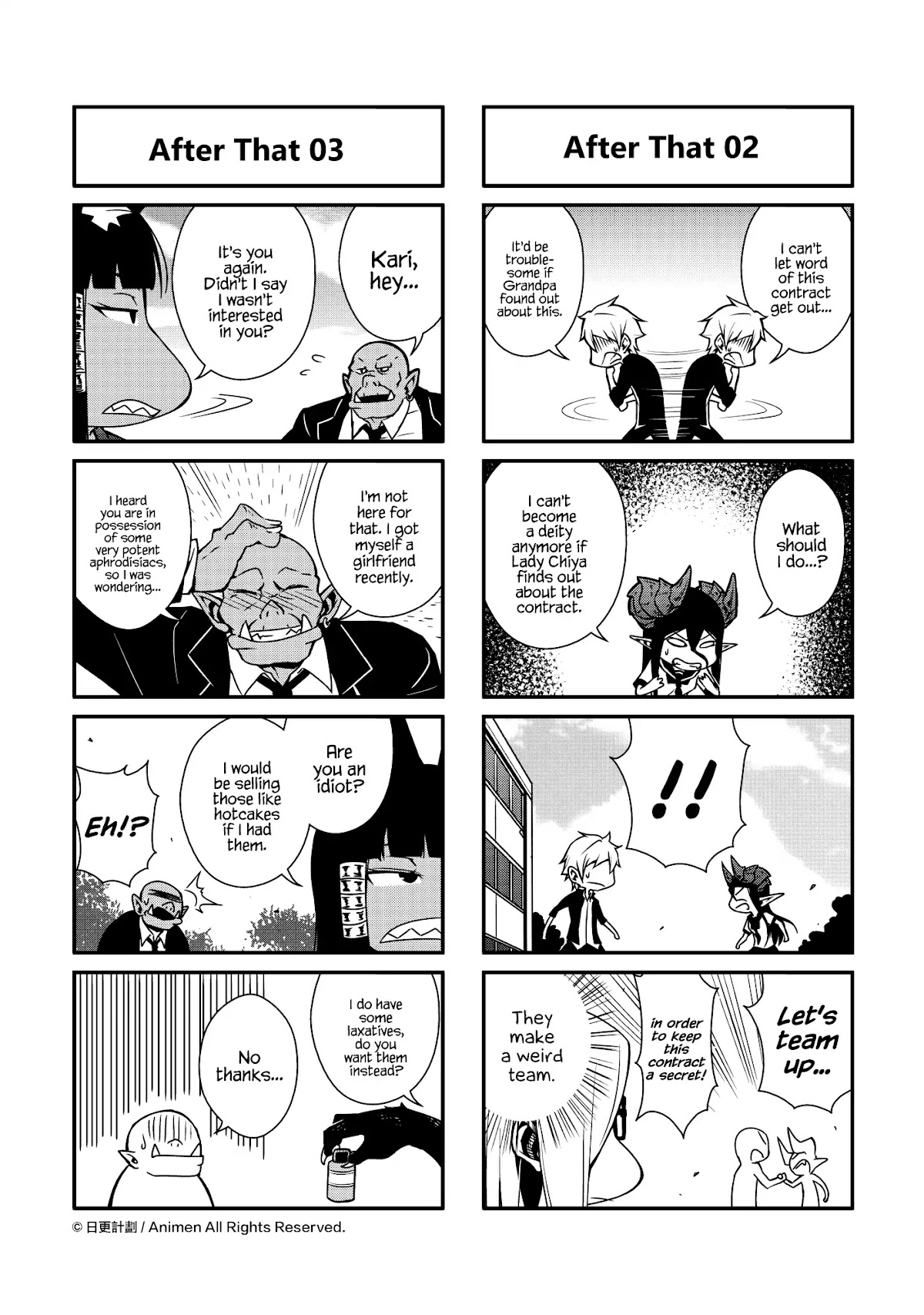 The Girl With Horns Chapter 6.5 page 6 - Chapter 6.5: Side Stories