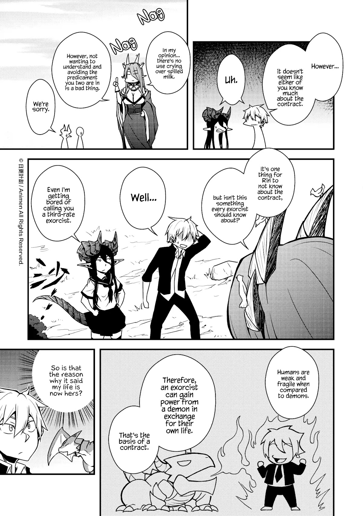 The Girl With Horns Chapter 7 page 10 - Chapter 7: Divine Will