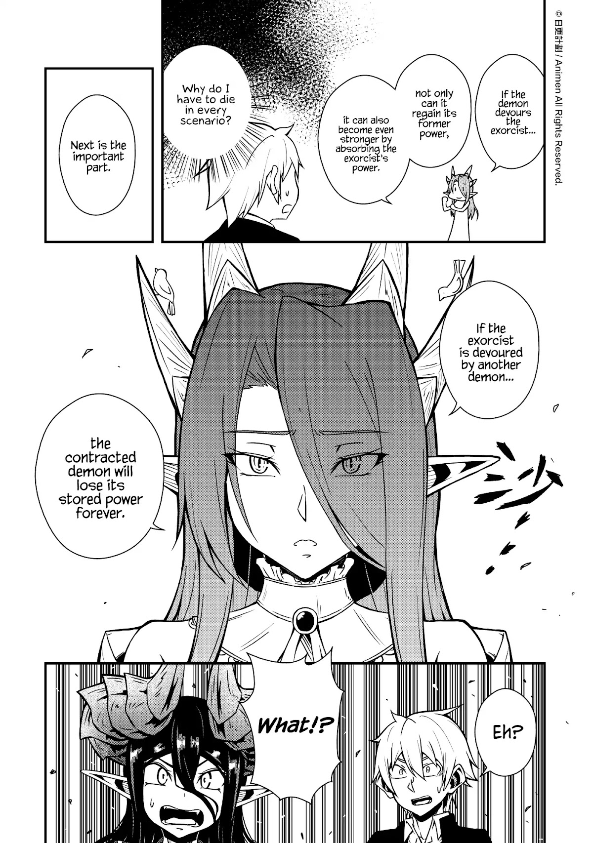 The Girl With Horns Chapter 7 page 12 - Chapter 7: Divine Will