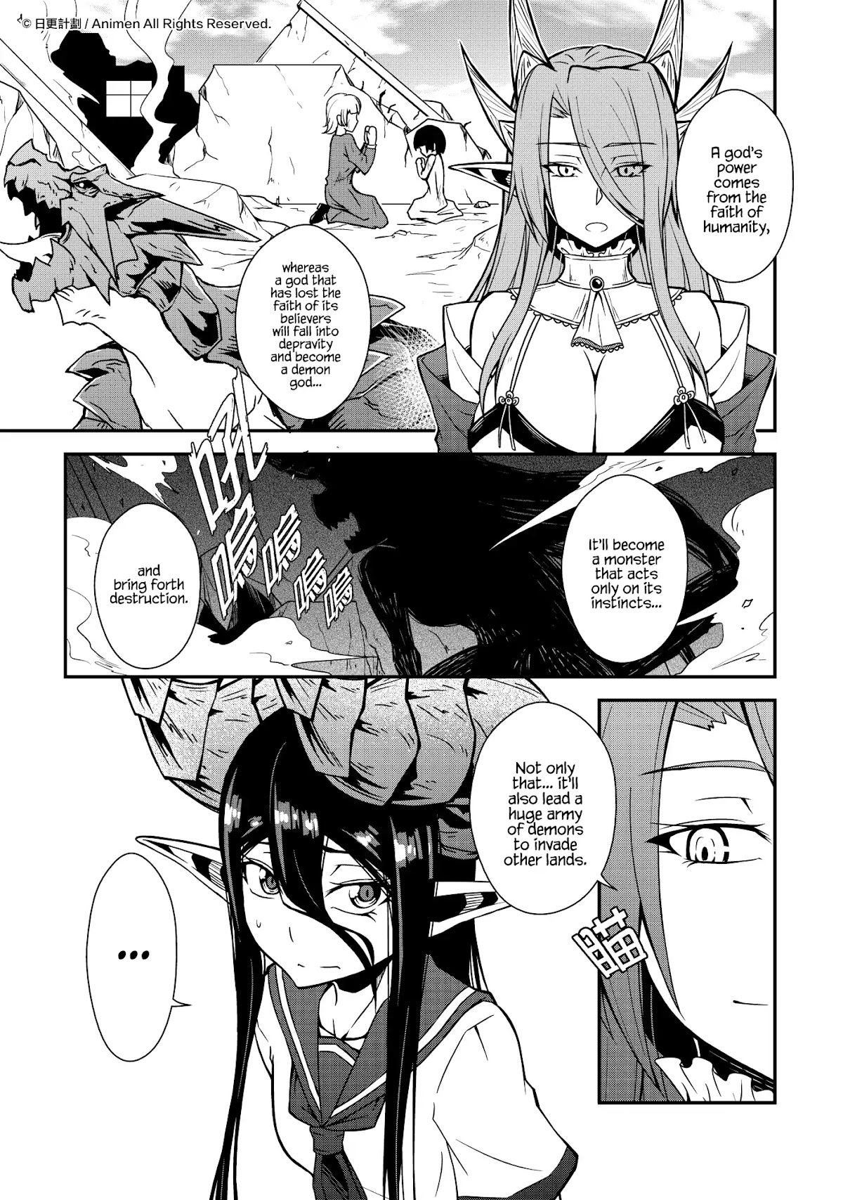 The Girl With Horns Chapter 7 page 8 - Chapter 7: Divine Will