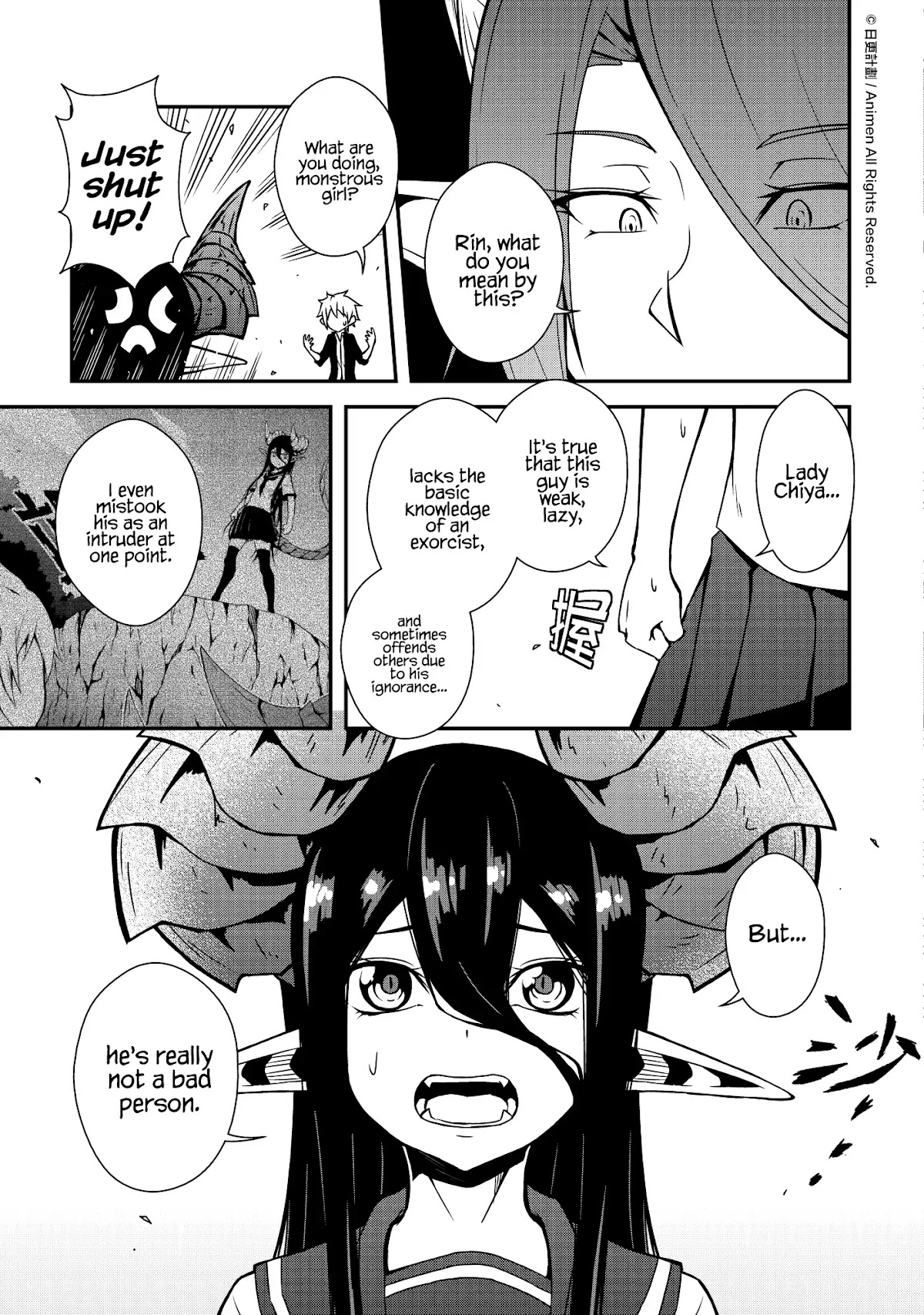 The Girl With Horns Chapter 8 page 5 - Chapter 8: Divine Retribution
