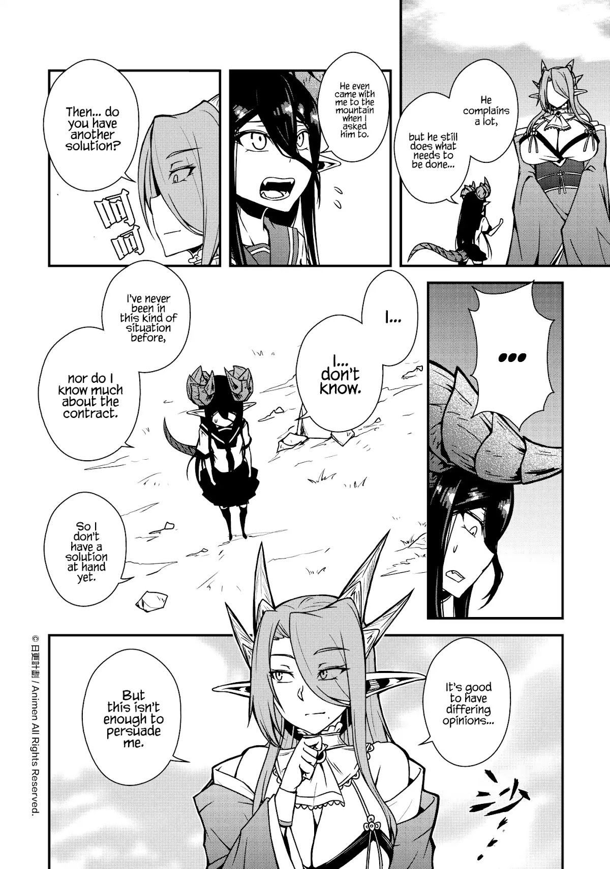 The Girl With Horns Chapter 8 page 6 - Chapter 8: Divine Retribution