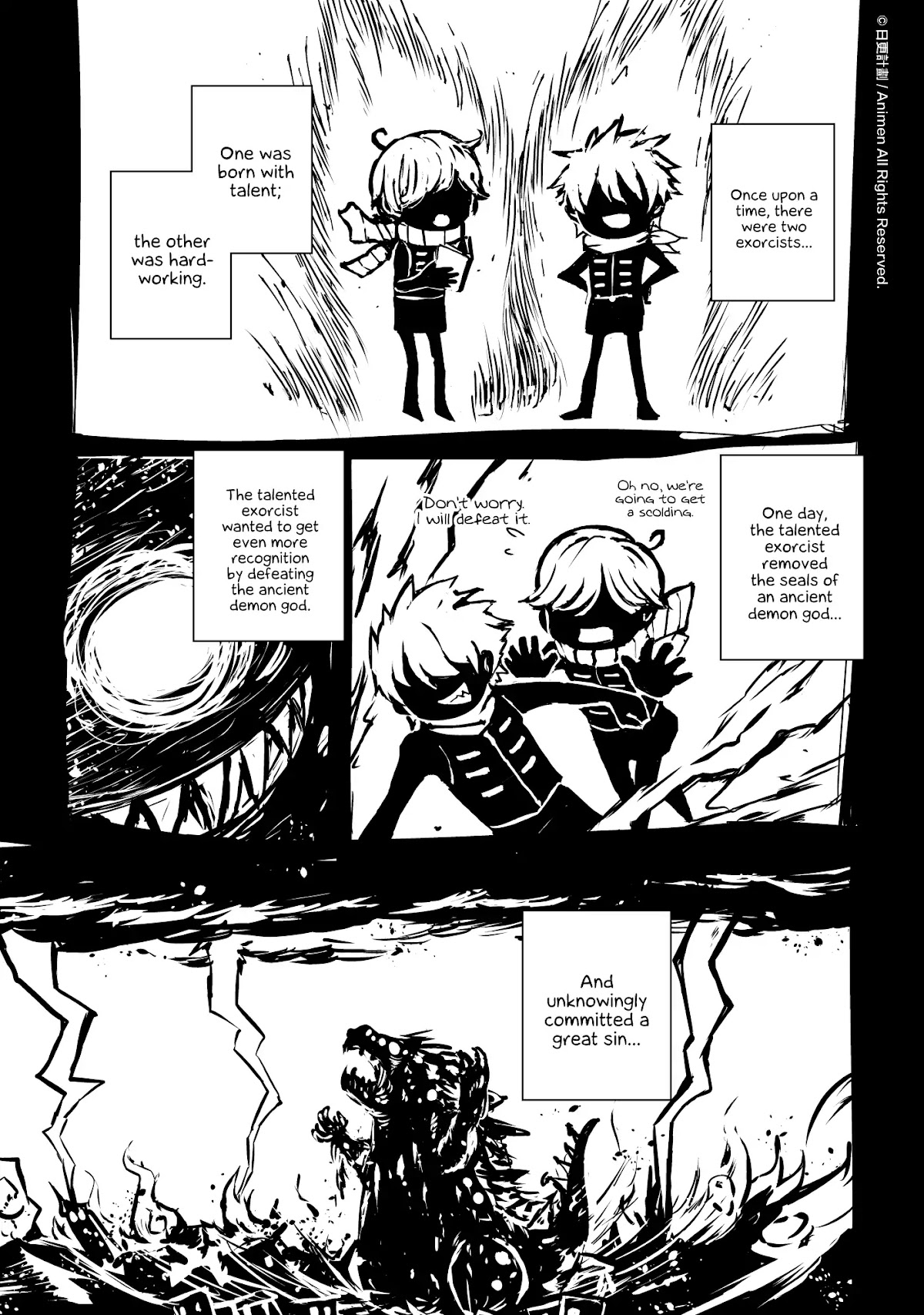 The Girl With Horns Chapter 9 page 1 - Chapter 9: The Past and Future