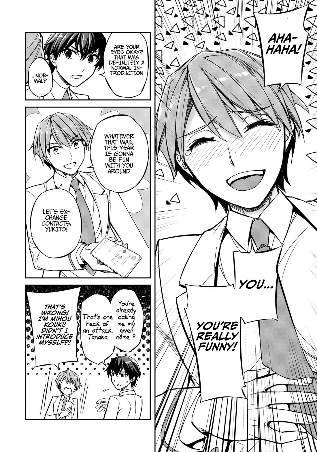 The Girls Who Traumatized Me Keep Glancing at Me, but Alas, It’s Too Late Chapter 1 page 11 - Chapter 1: I'm Quitting School!