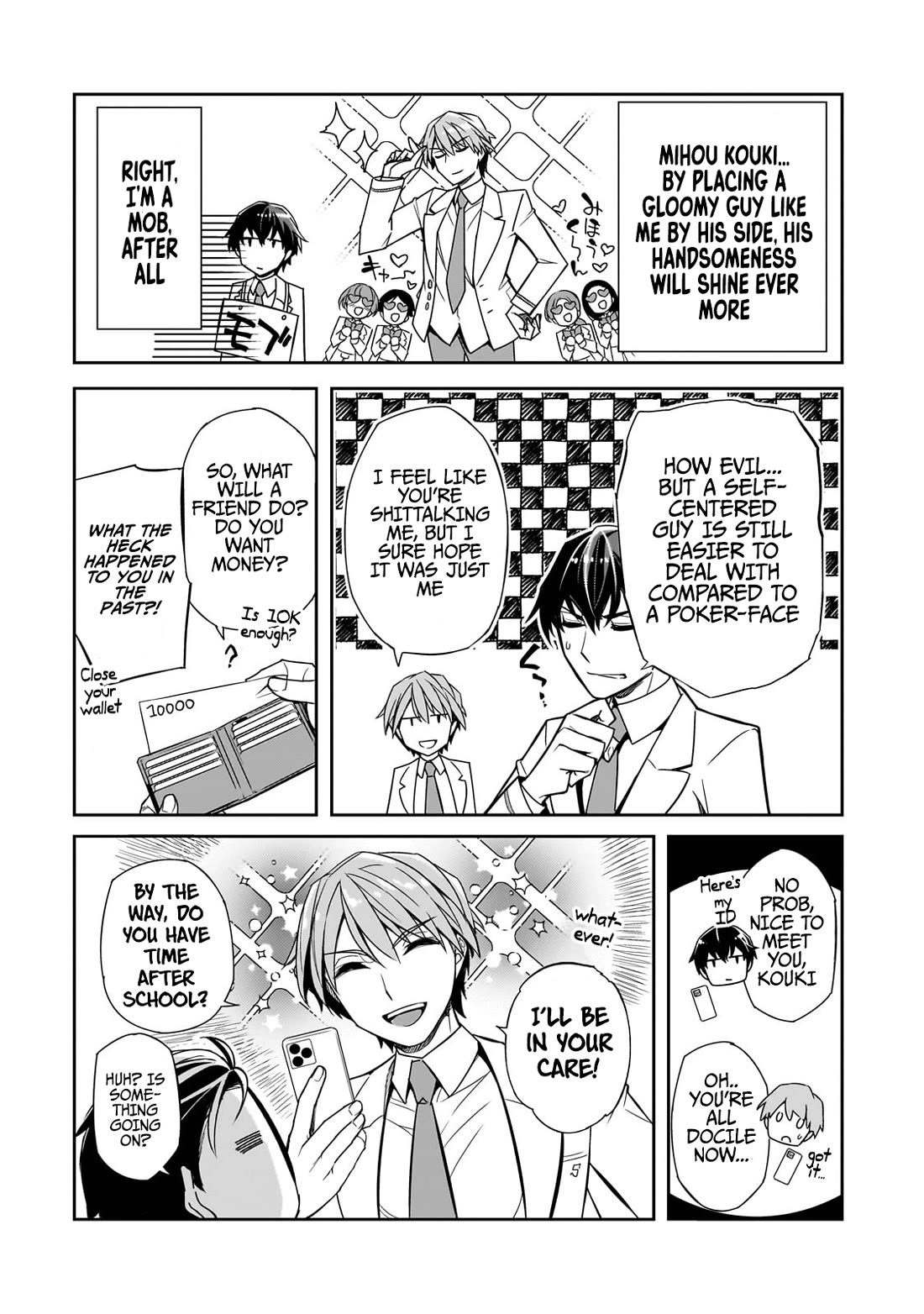 The Girls Who Traumatized Me Keep Glancing at Me, but Alas, It’s Too Late Chapter 1 page 13 - Chapter 1: I'm Quitting School!