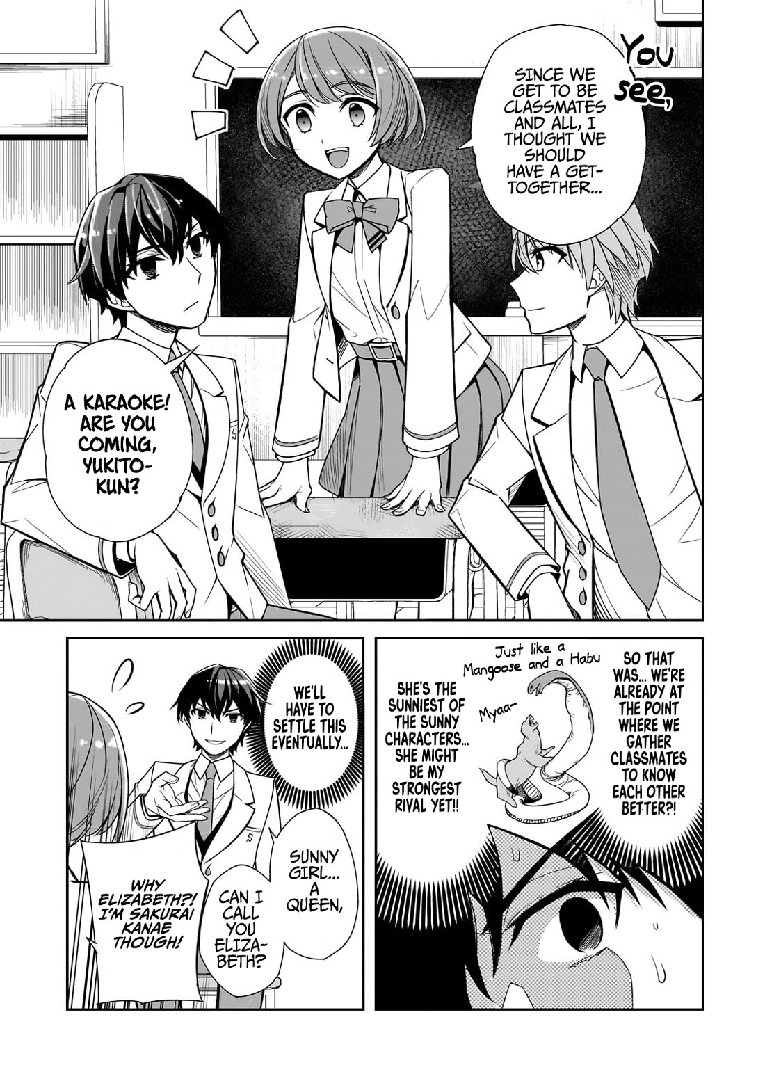 The Girls Who Traumatized Me Keep Glancing at Me, but Alas, It’s Too Late Chapter 1 page 14 - Chapter 1: I'm Quitting School!