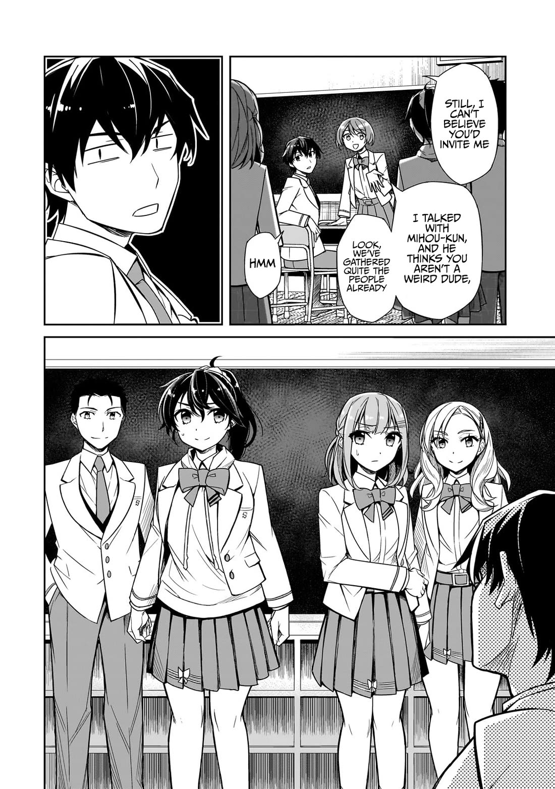 The Girls Who Traumatized Me Keep Glancing at Me, but Alas, It’s Too Late Chapter 1 page 15 - Chapter 1: I'm Quitting School!