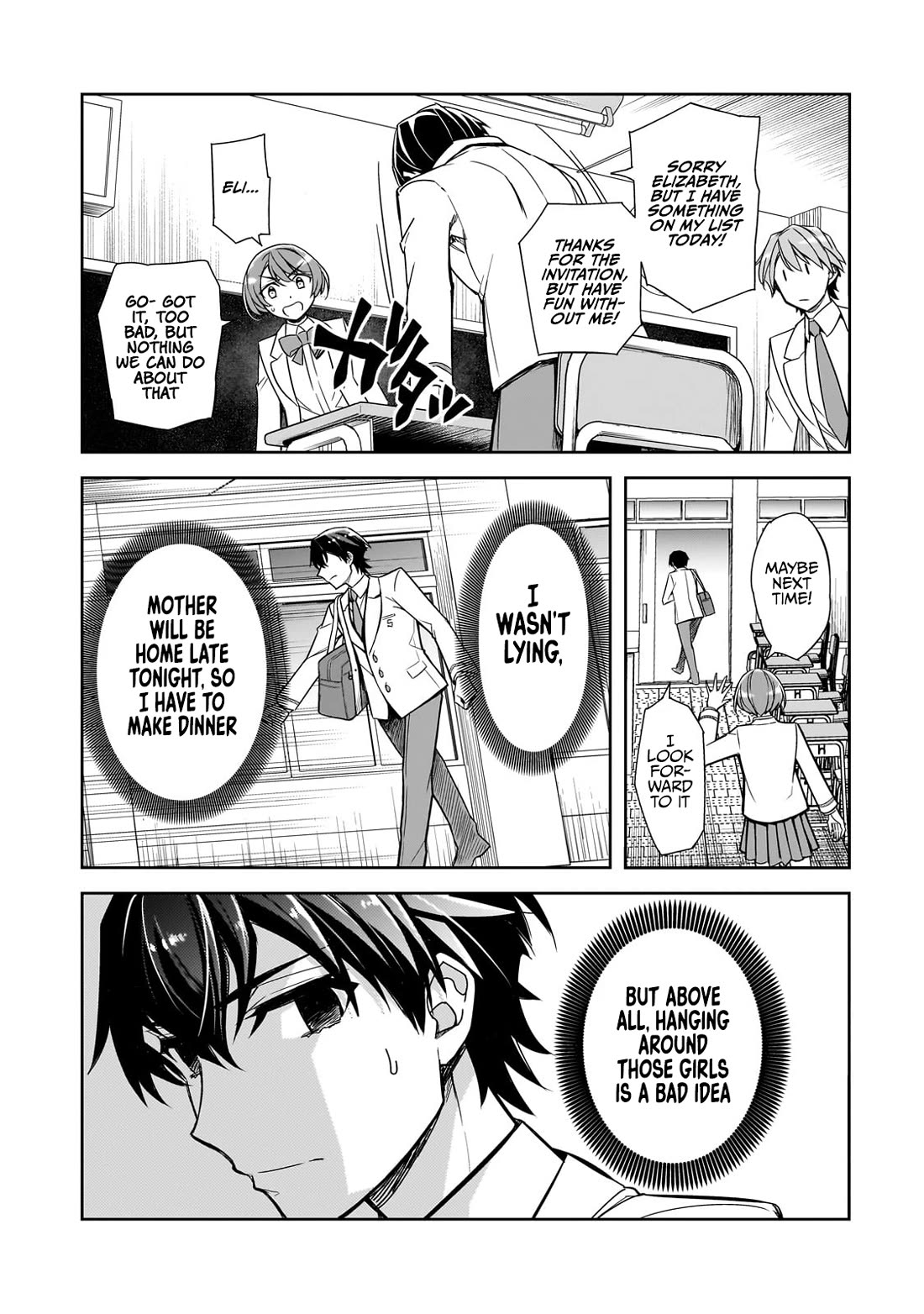 The Girls Who Traumatized Me Keep Glancing at Me, but Alas, It’s Too Late Chapter 1 page 16 - Chapter 1: I'm Quitting School!