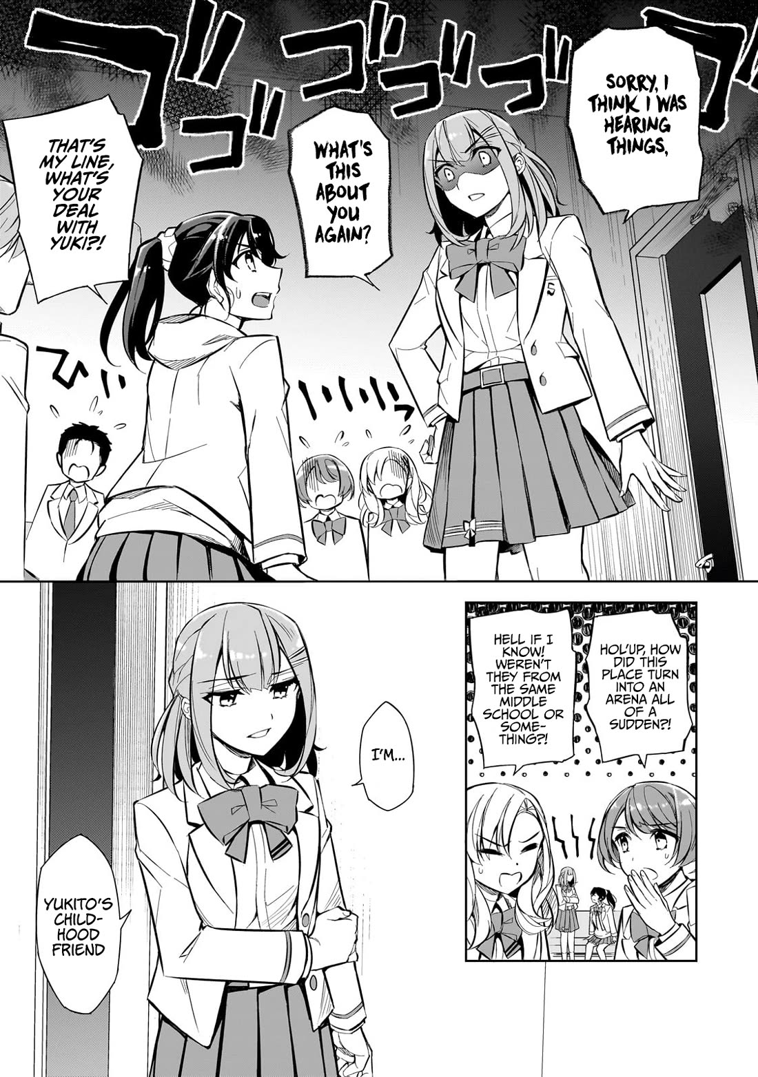 The Girls Who Traumatized Me Keep Glancing at Me, but Alas, It’s Too Late Chapter 1 page 26 - Chapter 1: I'm Quitting School!