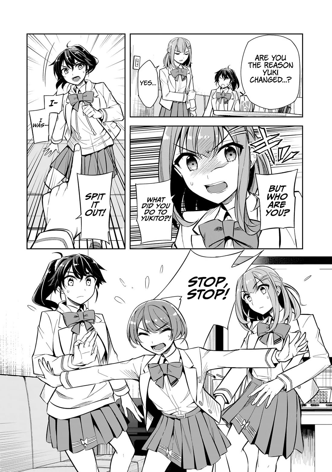 The Girls Who Traumatized Me Keep Glancing at Me, but Alas, It’s Too Late Chapter 1 page 27 - Chapter 1: I'm Quitting School!