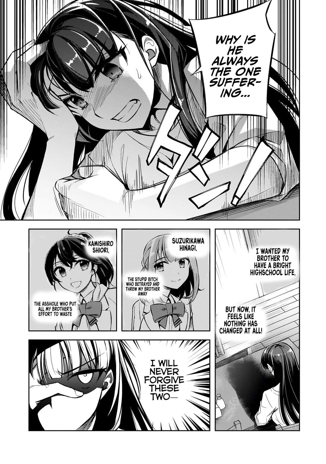 The Girls Who Traumatized Me Keep Glancing at Me, but Alas, It’s Too Late Chapter 1 page 34 - Chapter 1: I'm Quitting School!