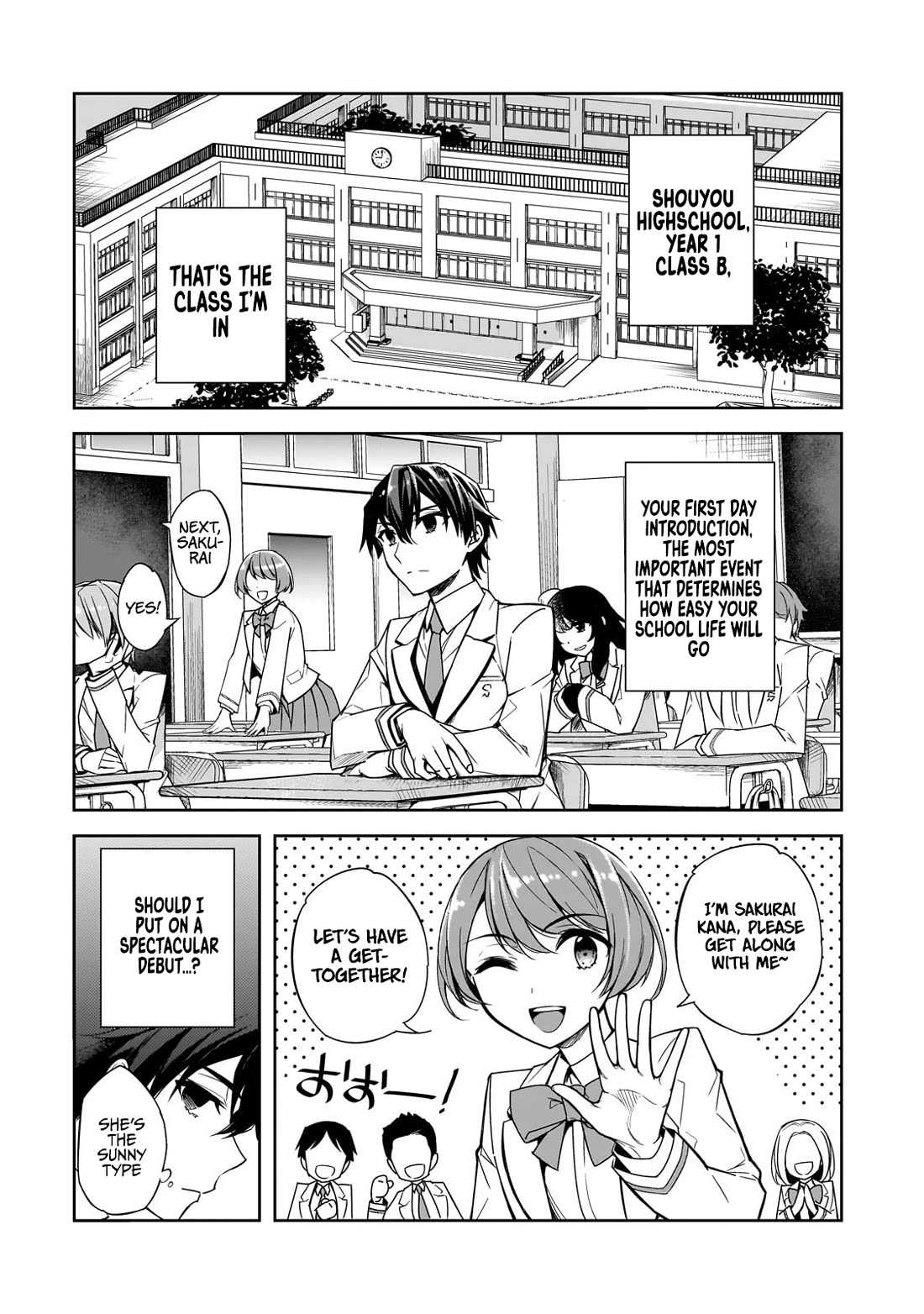 The Girls Who Traumatized Me Keep Glancing at Me, but Alas, It’s Too Late Chapter 1 page 5 - Chapter 1: I'm Quitting School!