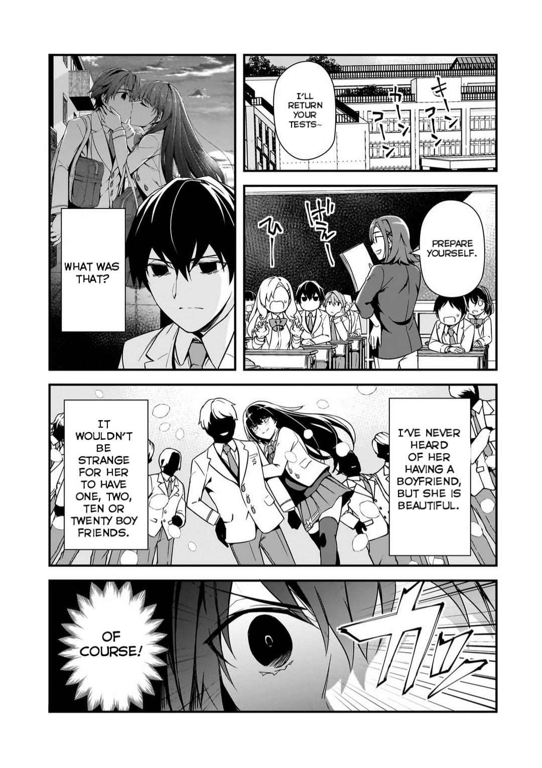 The Girls Who Traumatized Me Keep Glancing at Me, but Alas, It’s Too Late Chapter 12 page 1 - Chapter 12: Let's Deceive