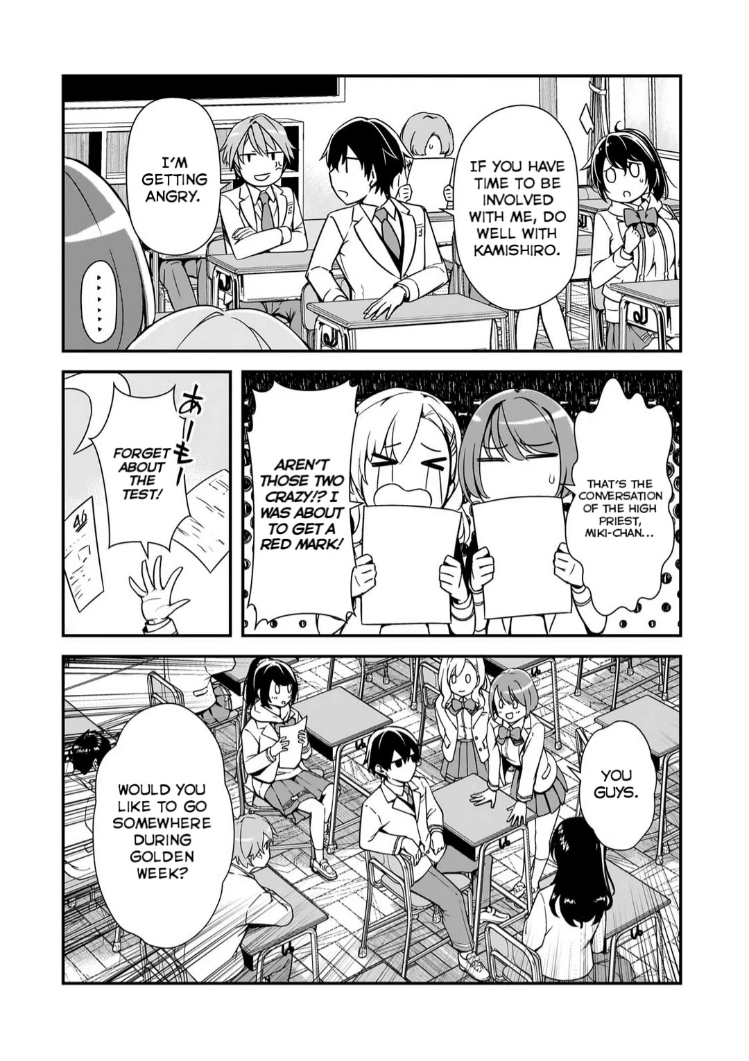 The Girls Who Traumatized Me Keep Glancing at Me, but Alas, It’s Too Late Chapter 12 page 4 - Chapter 12: Let's Deceive