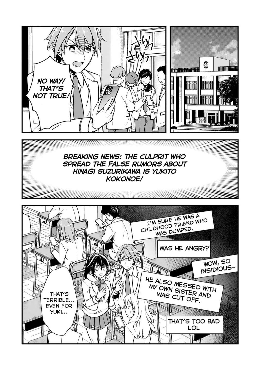The Girls Who Traumatized Me Keep Glancing at Me, but Alas, It’s Too Late Chapter 13 page 26 - Chapter 13: Childhood Friend