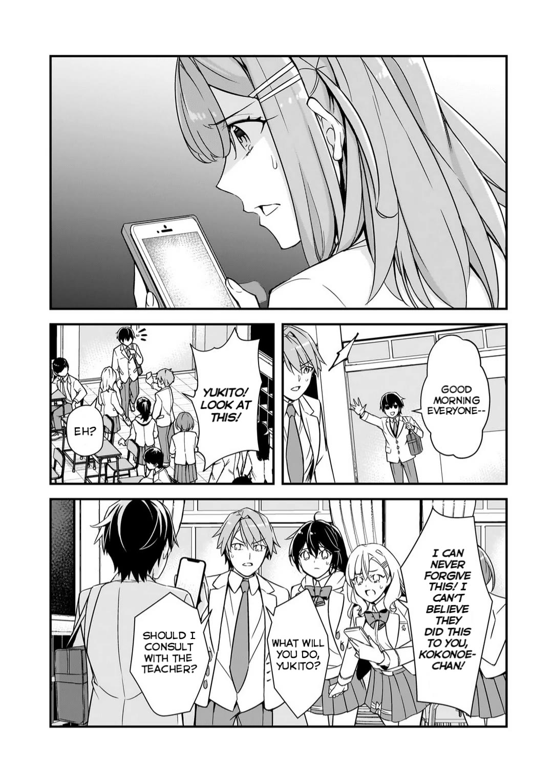 The Girls Who Traumatized Me Keep Glancing at Me, but Alas, It’s Too Late Chapter 13 page 27 - Chapter 13: Childhood Friend