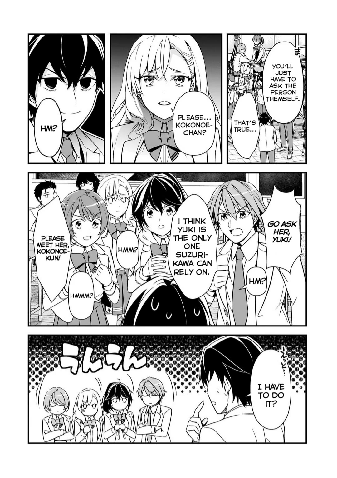 The Girls Who Traumatized Me Keep Glancing at Me, but Alas, It’s Too Late Chapter 13 page 4 - Chapter 13: Childhood Friend
