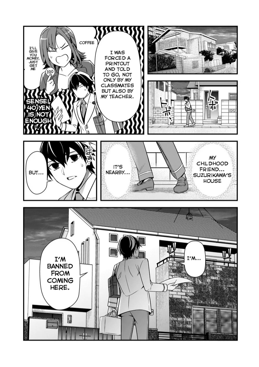 The Girls Who Traumatized Me Keep Glancing at Me, but Alas, It’s Too Late Chapter 13 page 5 - Chapter 13: Childhood Friend