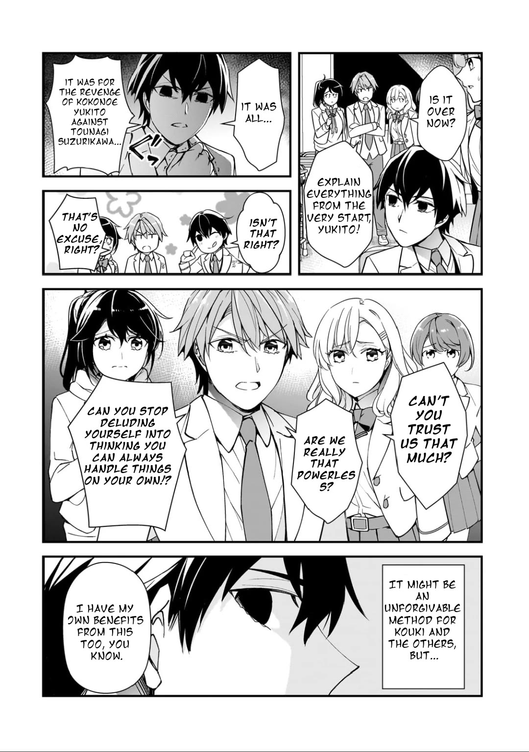 The Girls Who Traumatized Me Keep Glancing at Me, but Alas, It’s Too Late Chapter 14 page 10 - Chapter 14